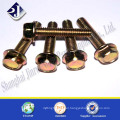 Main product flange bolt Zinc plated flange bolt Din6921 flange bolt